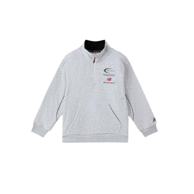 New Balance New Balance Sweatshirt Light Gray Children Aged 3 7 Years Old