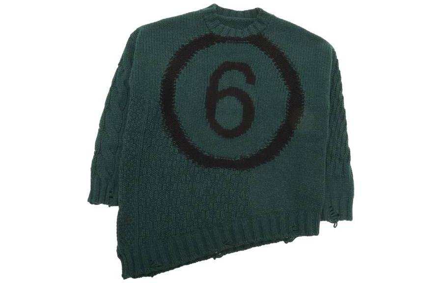 MM6 Maison Margiela Sweater Green Kids'