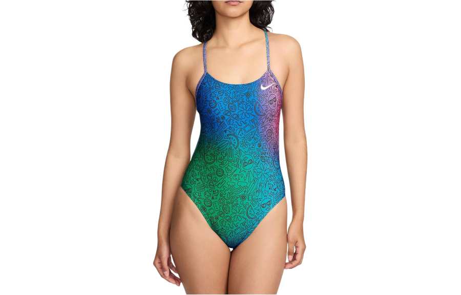 Nike Nike Swim HydraStrong Cutout One Piece Swimsuit One piece Swimsuit Women's Multicolor