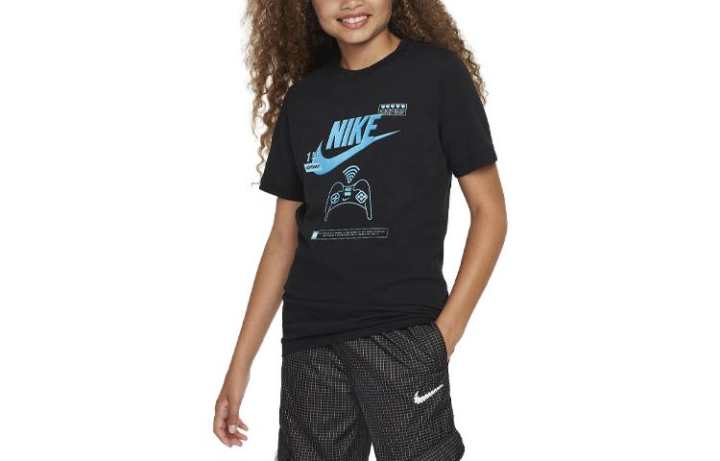 Nike Nike Kids T Shirts Crew Neck Moderate