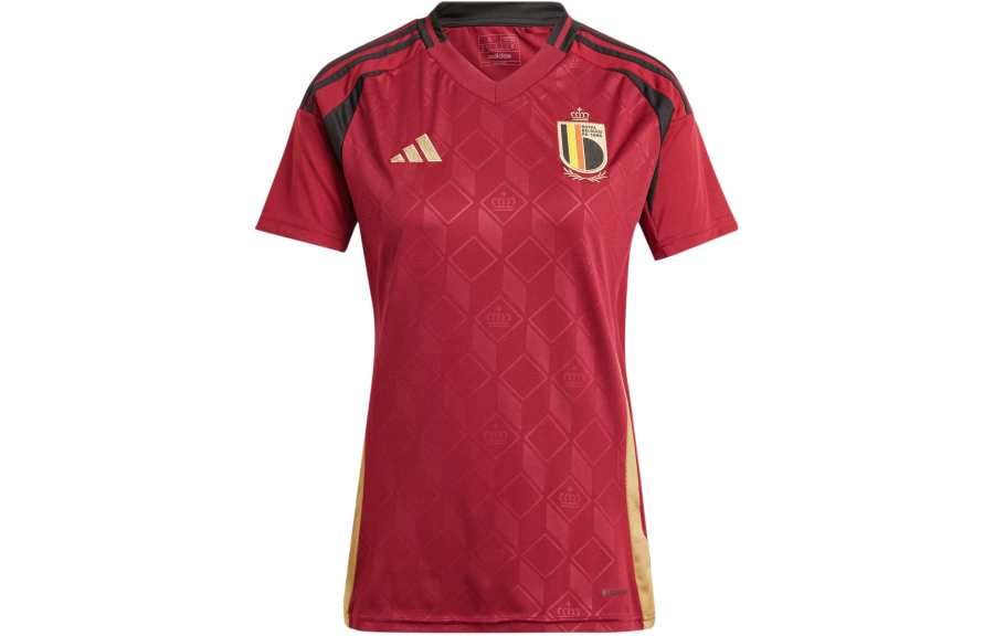 Adidas Adidas Belgium National Team BELGIUM 24 HOME JERSEY Soccer Jersey Women's Red