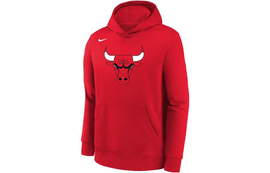 Nike Nike Sweatshirt Kids' Apparel NBA Chicago Bulls University Red Kids'
