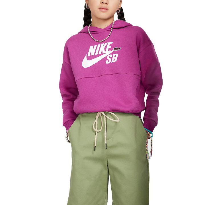 Nike Nike Sweatshirt SBIcon FW24 Hot Fuchsia/White Teenagers