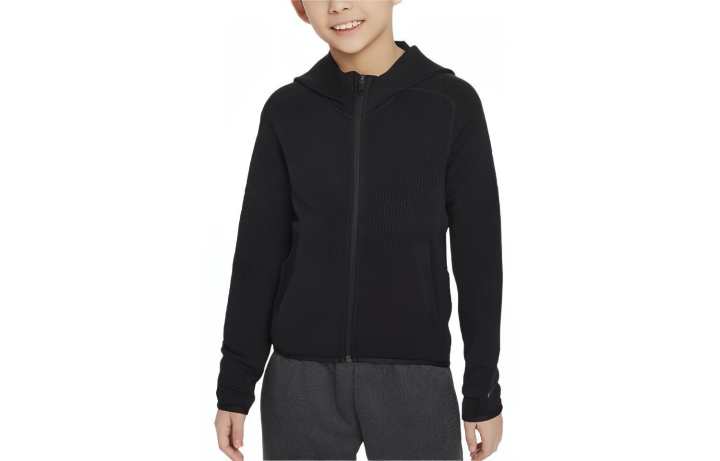 Nike Nike Multi Tech EasyOn Sweatshirt Black Kids'