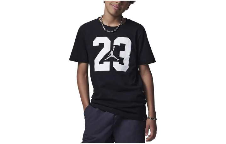 Jordan Jordan Kids T Shirts Crew Neck Moderate