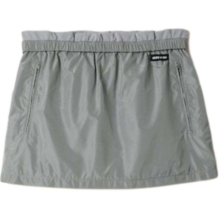 MIU MIU SS25 Casual Short Skirts Women's Gray