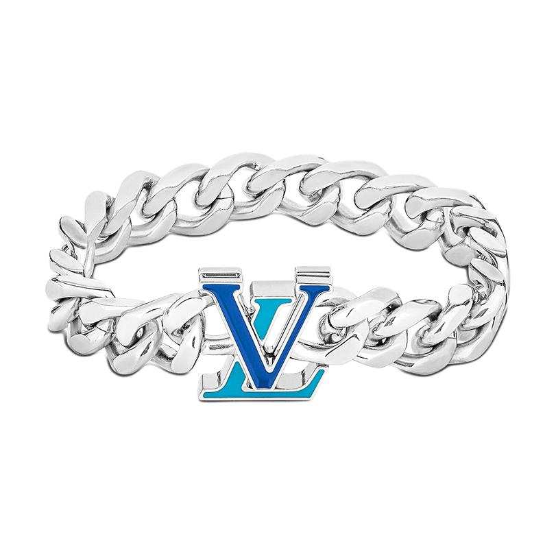 LOUIS VUITTON LOUIS VUITTON Metal Bracelets Men's Silver