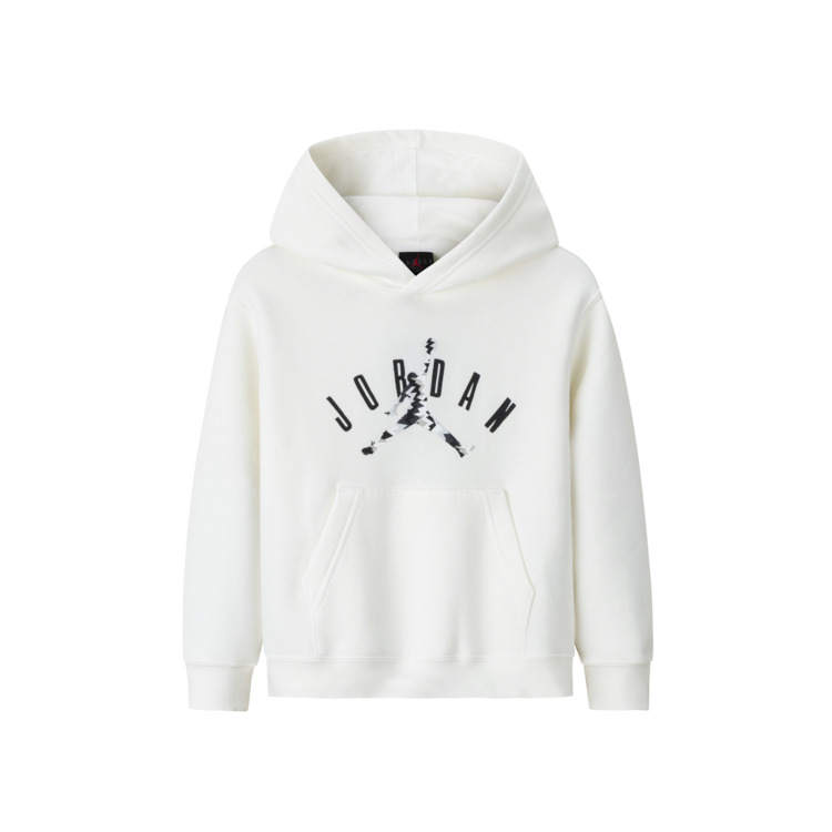 Jordan Jordan Sweatshirt Fashion Minimalist Style Fleece Lined Hooded Long Sleeved Cotton Candy Children Aged 3 7 Years Old