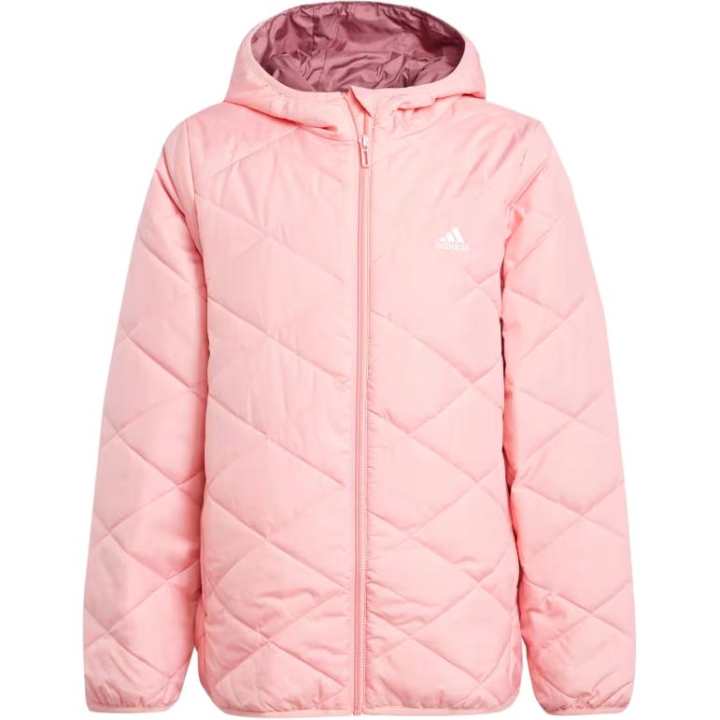 Adidas Adidas Jackets & Coats LIGHT PADDED JACKET Semi Pink Spark Children Aged 3 7 Years Old