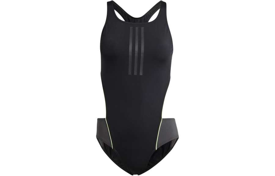 Adidas Adidas Extra Long Life 3 Stripes Swimsuit One piece Swimsuit Women's Black