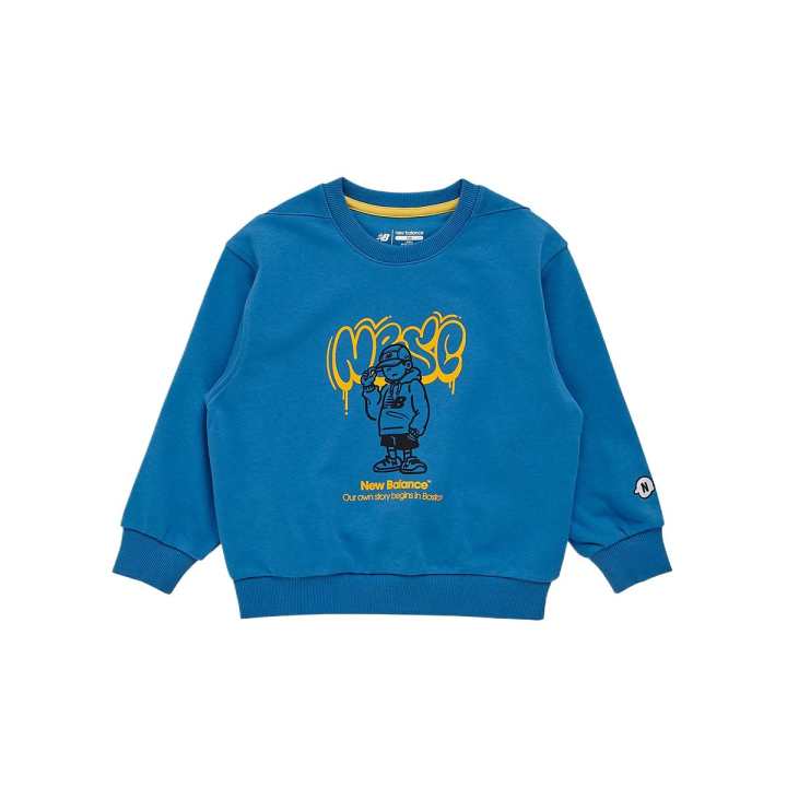 New Balance New Balance Sweatshirt Blue Children Aged 3 7 Years Old