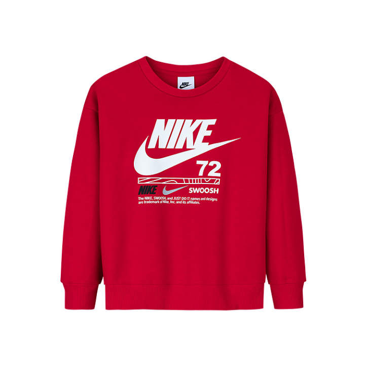 Nike Nike Sweatshirt Preppy Red Children Aged 3 7 Years Old