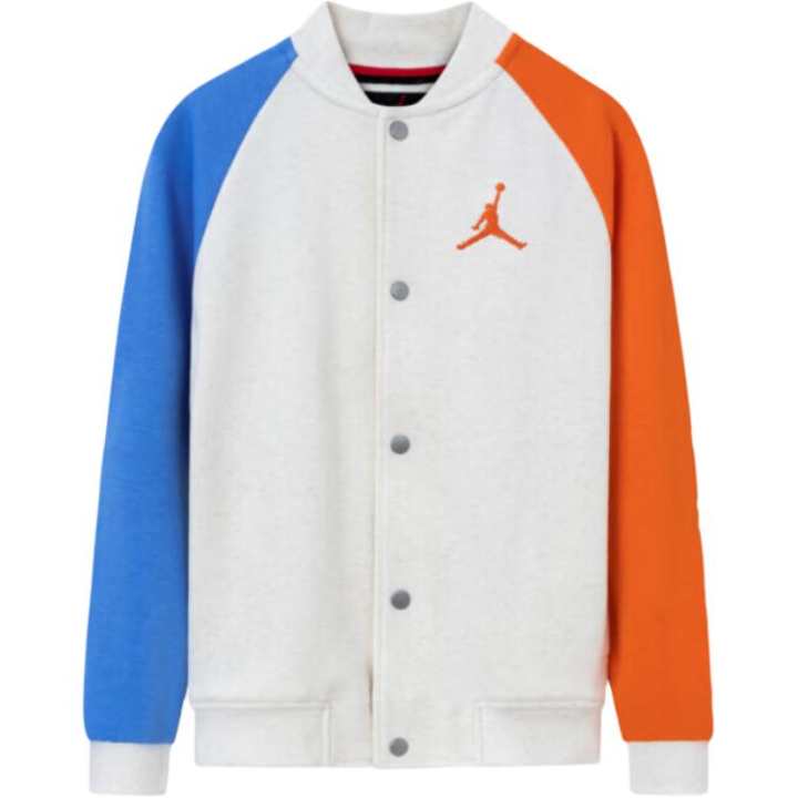 Jordan Jordan Jackets & Coats Ivory Floral Gauze Kids'