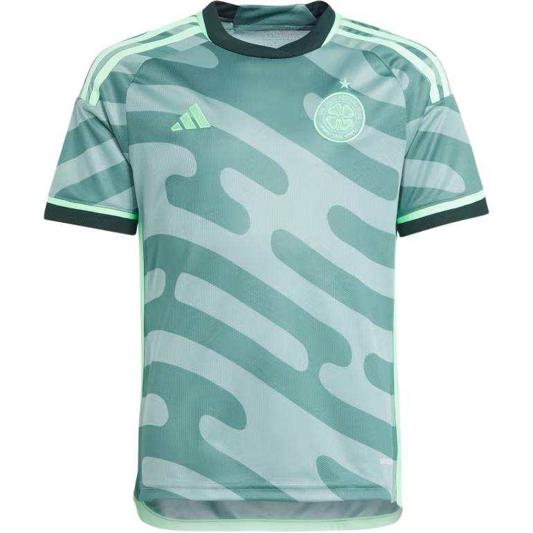 Adidas Adidas T Shirt CELTIC FC 23/24 AWAY JERSEY KIDS Green Teenagers