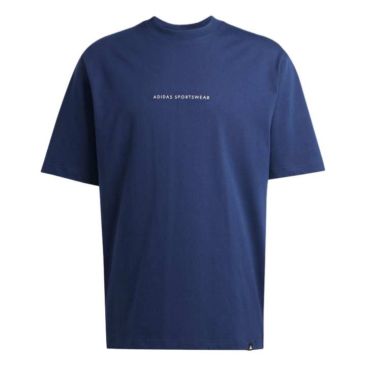 Adidas Adidas Sportswear CODES DOODLE CAMP T Shirt Men's Dark Indigo