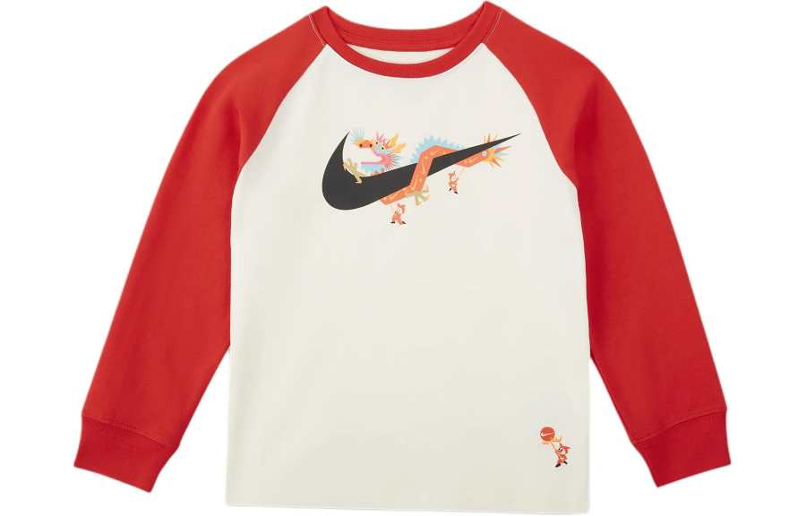 Nike Nike Dragon Soaring New Year Collection T Shirt FW23 Chinese New Year Sail White Infant And Toddler