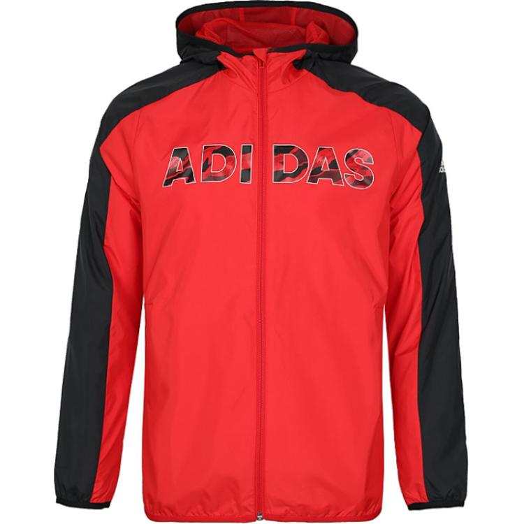 Adidas Adidas Jacket YB LW WV JKT Red Black Teenagers