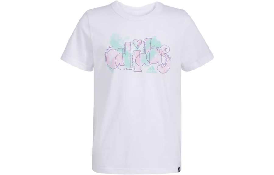 Adidas Adidas Kids T Shirts Crew Neck Moderate