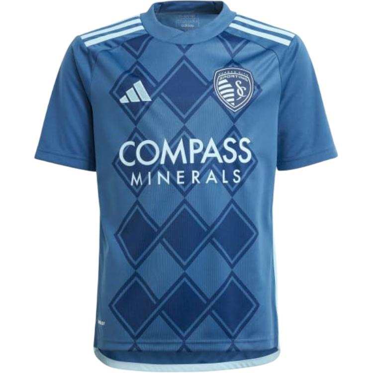 Adidas Adidas T Shirt Marine Blue Teenagers