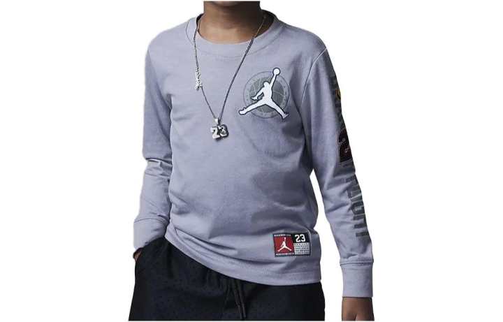 Jordan Jordan Kids T Shirts Crew Neck Moderate