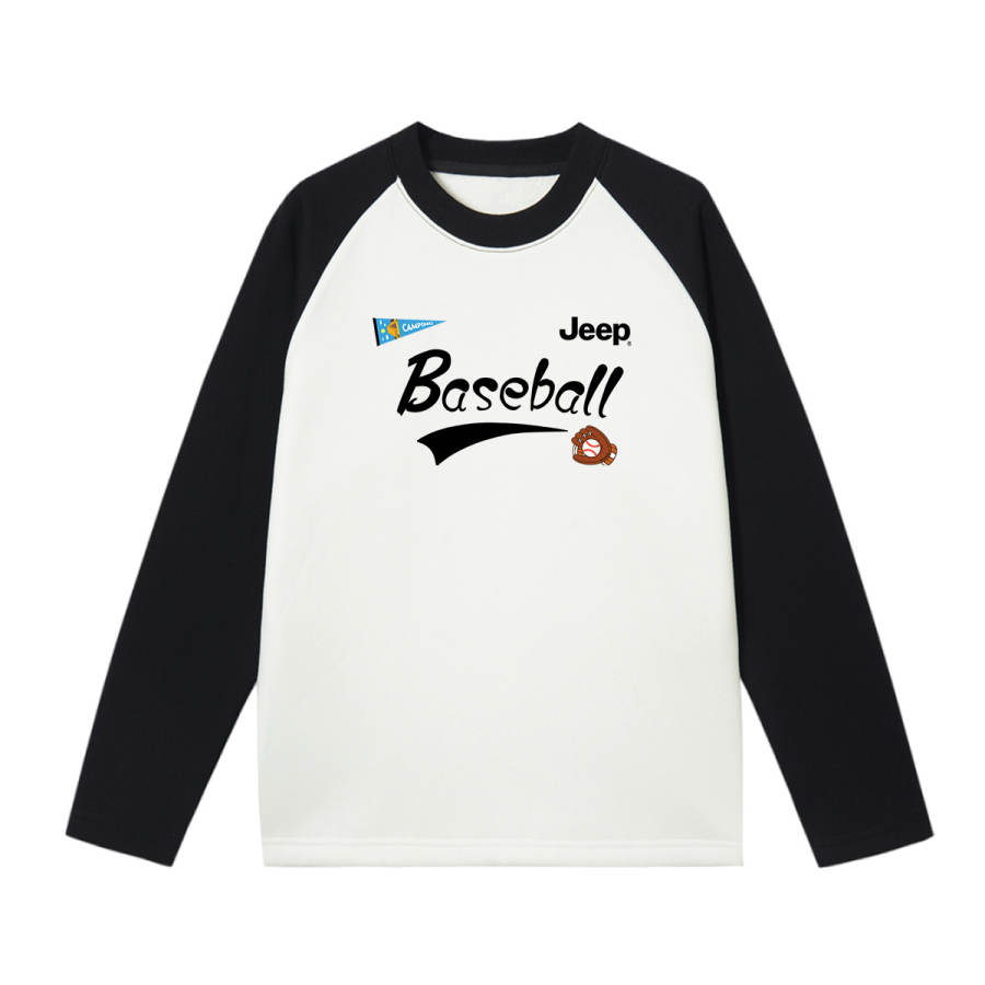 Jeep Jeep Grade School Sweatshirts Crew Neck Thickened