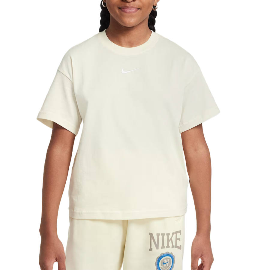 Nike Nike Sportswear T Shirt Essential Coconut Milk Teenagers