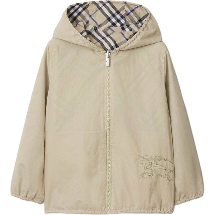 Burberry Jackets & Coats SS24 Moss Green Kids'