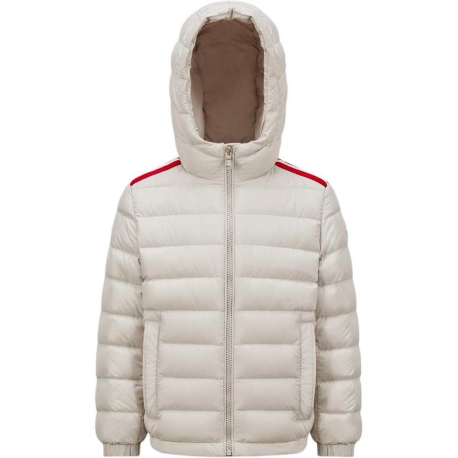 Moncler Moncler Down Jacket Light Beige Children Aged 3 7 Years Old