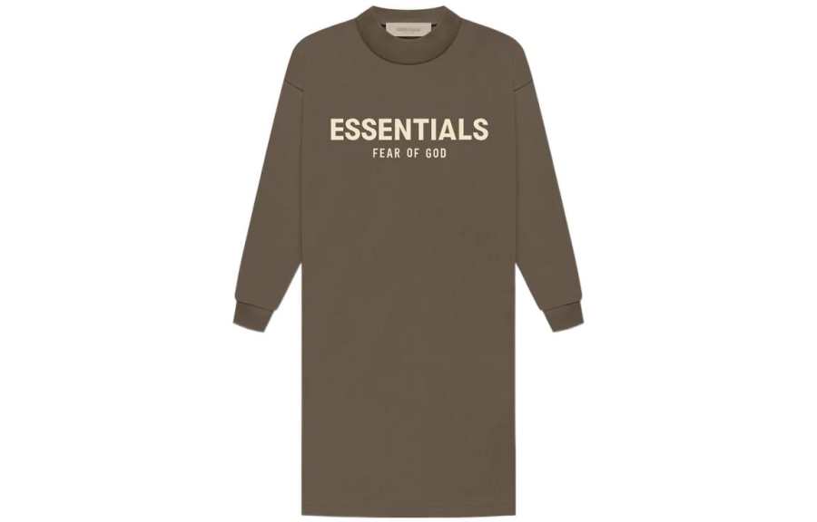 Fear Of God Essentials Kids Dresses Crew Neck Moderate Mid Length
