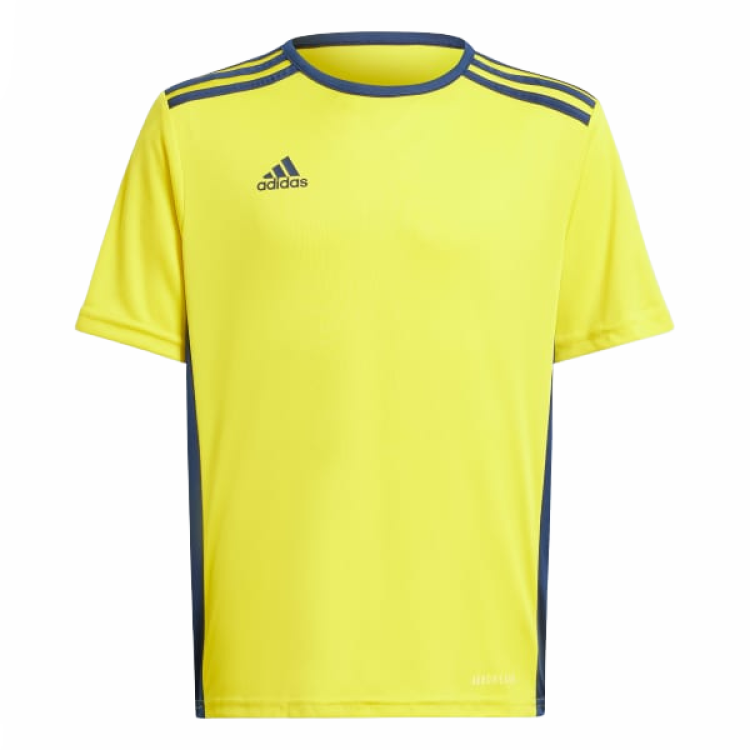 Adidas Adidas T Shirt Yellow / Indigo Blue Teenagers