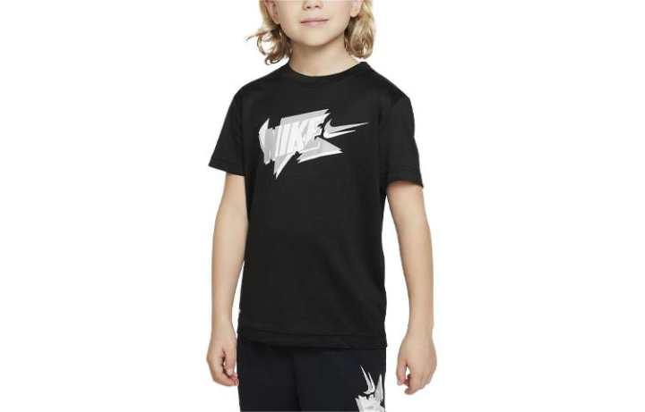 Nike Nike Dri FIT T Shirt Black Kids'