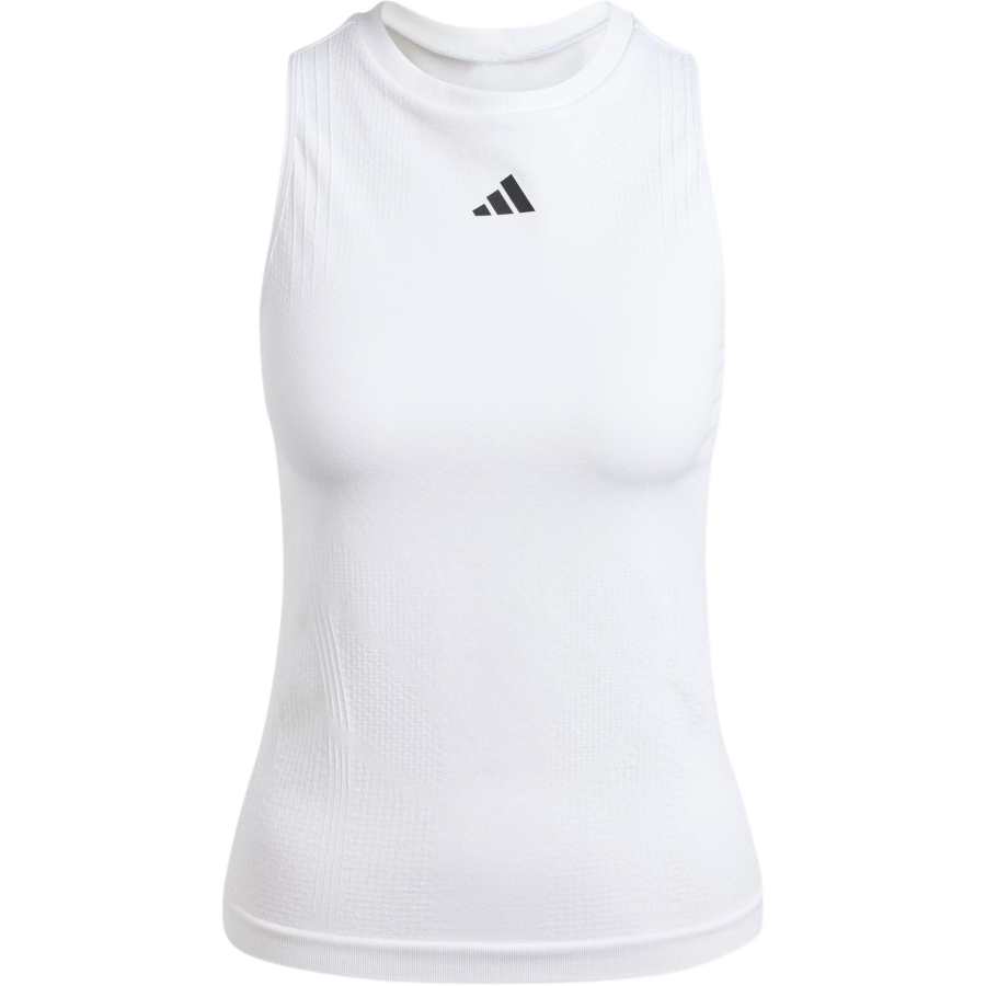 Adidas Adidas Sleeveless Sports Shirts Women's White Other