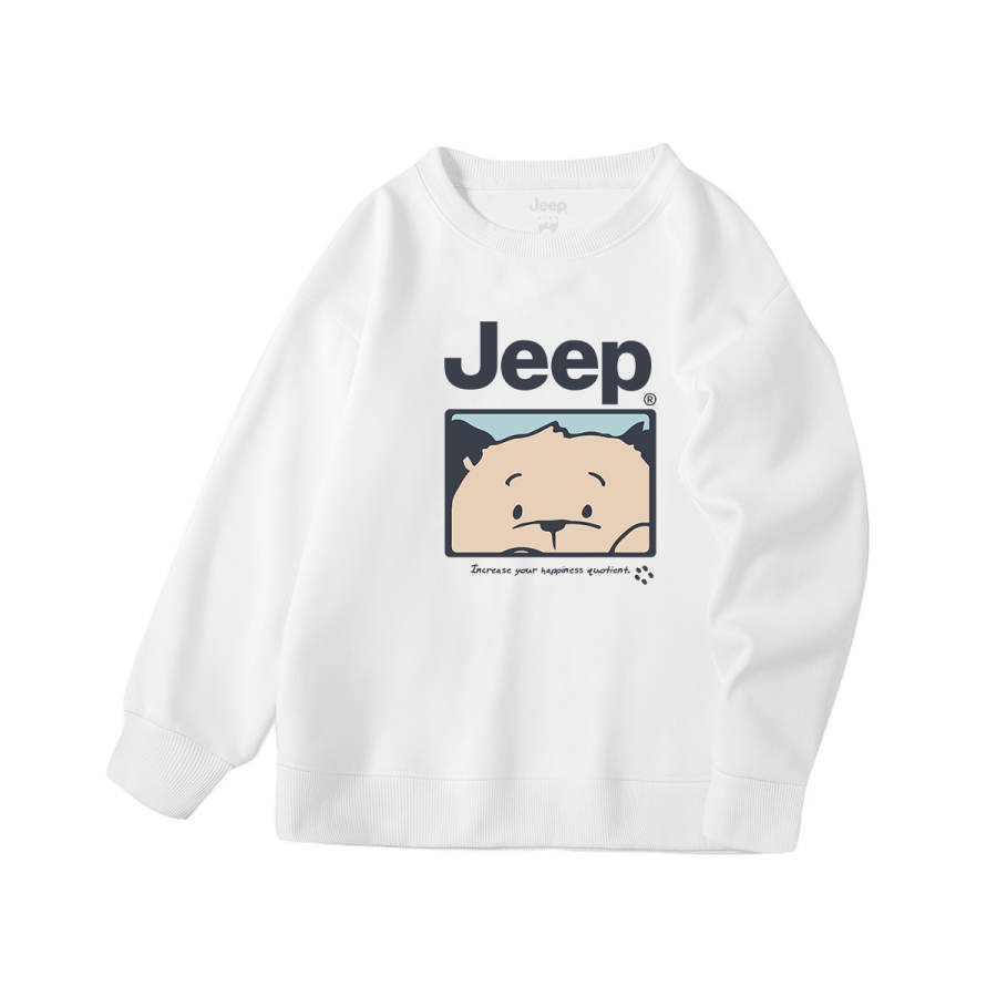 Jeep Jeep Grade School Sweatshirts Crew Neck Moderate