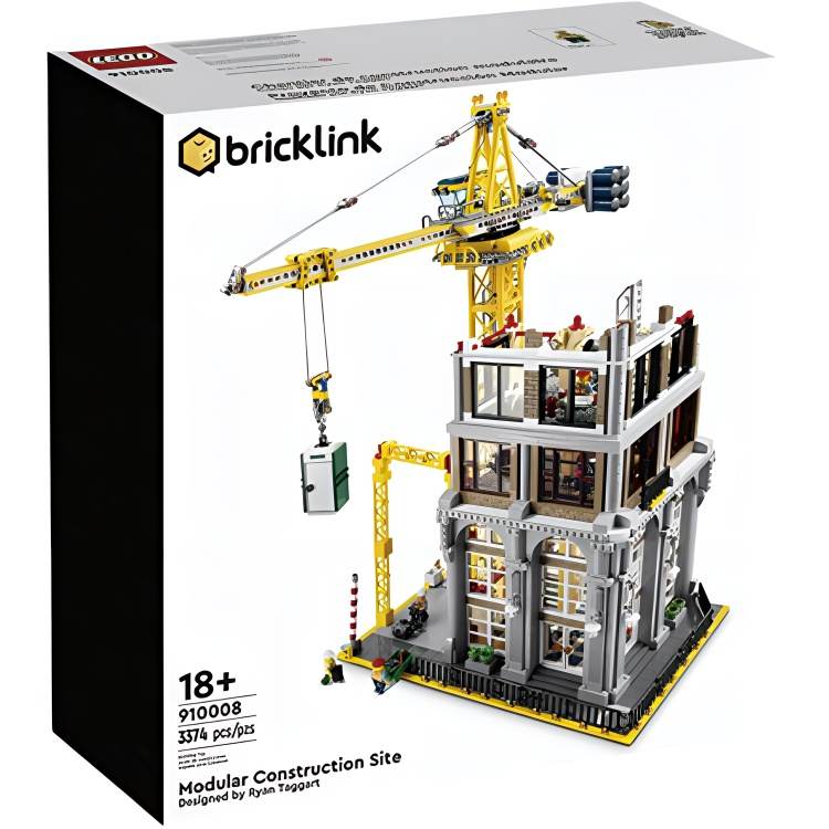 LEGO LEGO Bricklink Modular Architecture Construction Site Building Blocks 3374pcs 910008