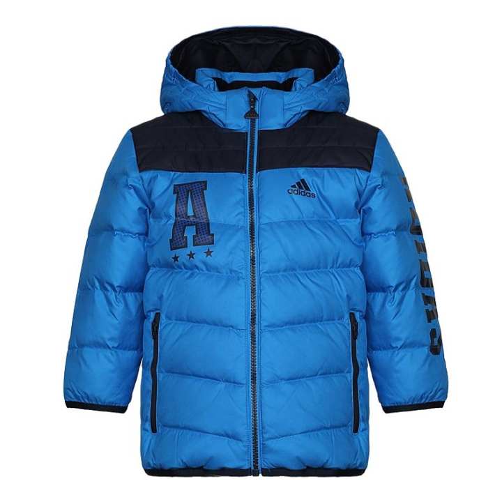 Adidas Adidas Down Jacket Blue Infant And Toddler