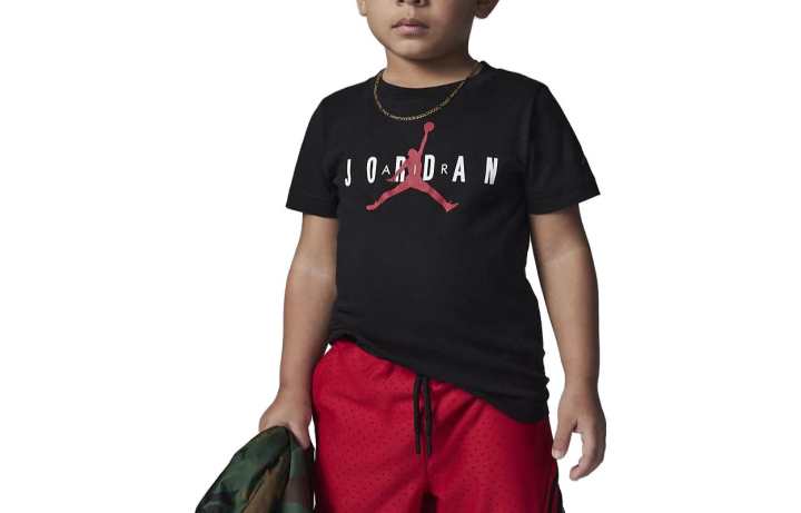 Jordan Jordan Kids T Shirts Crew Neck Moderate
