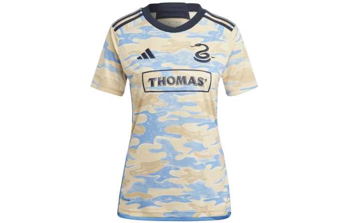 Adidas Adidas Soccer Jerseys Women's Beige Crew Neck Moderate