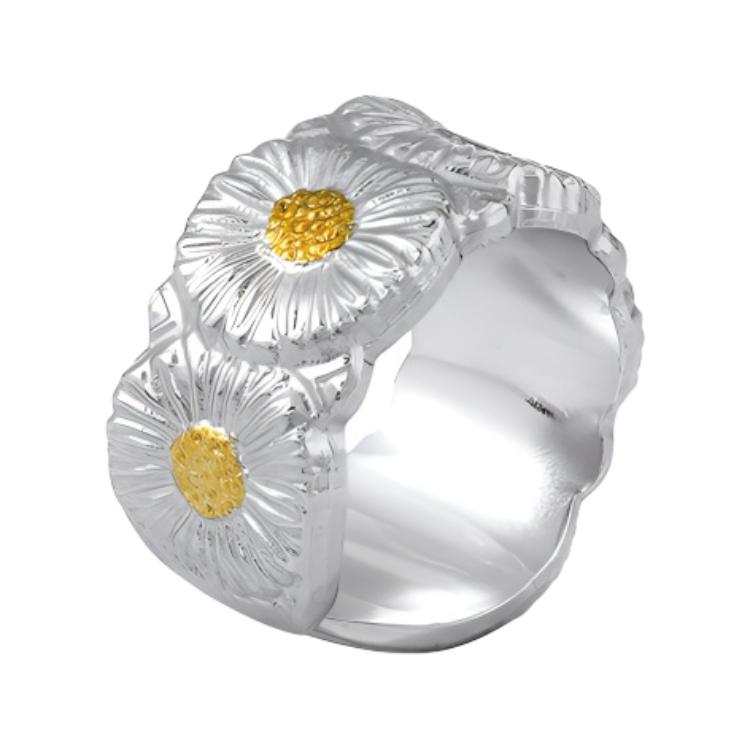BUCCELLATI BUCCELLATI BLOSSOMS 925 Sterling Silver Rings Women's Silver