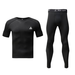 PEAK Running Clothing Sets Unisex Black