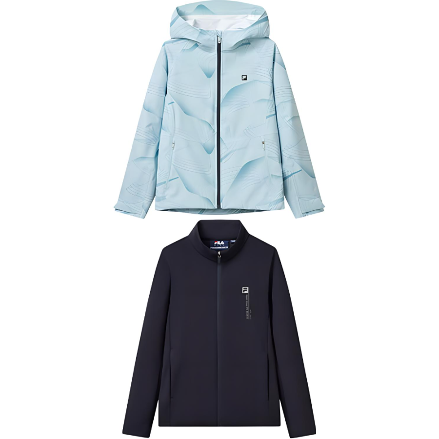 FILA KIDS Jackets & Coats FW24 2 Piece Set Mist Gray Teenagers