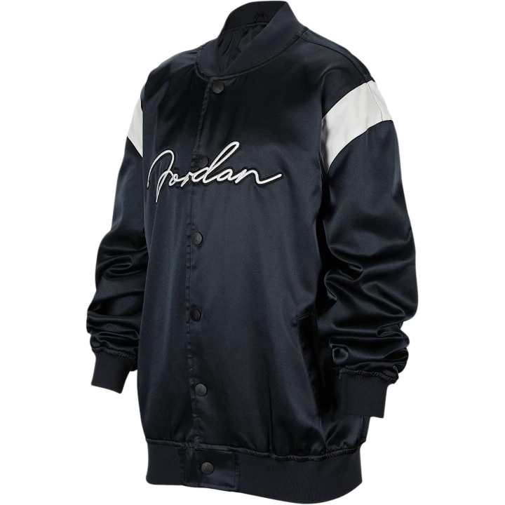 Jordan Jordan Jacket MVP Gray Black Teenagers