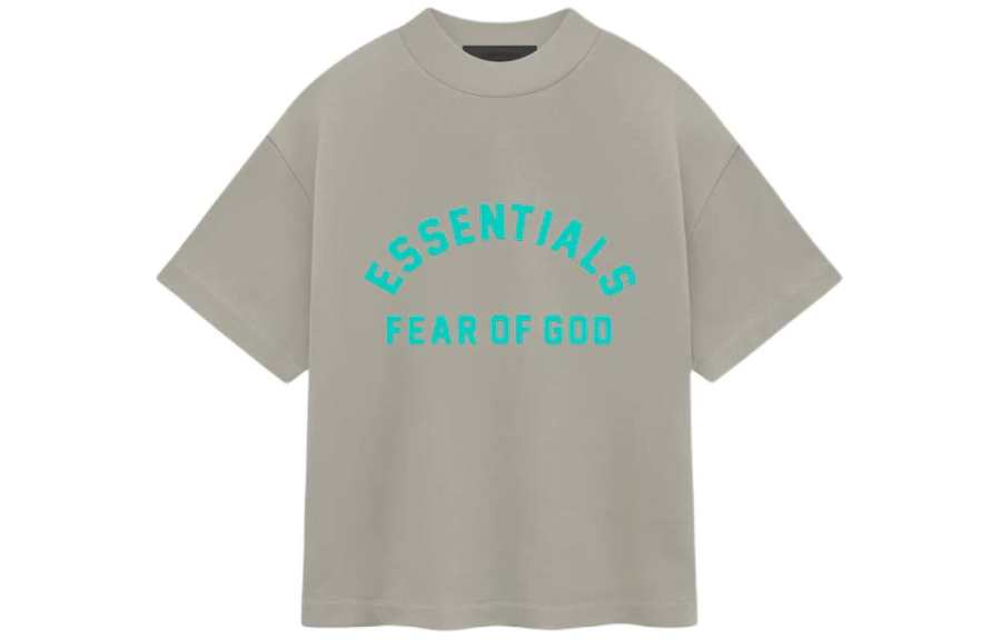 Fear Of God Essentials T Shirt Seal Gray Kids'