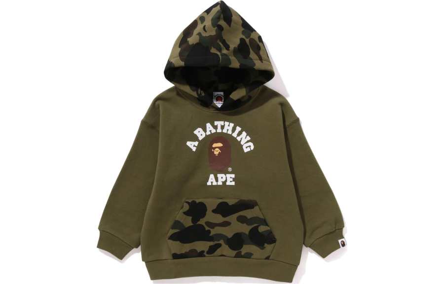 A BATHING APE Kids Sweatshirts Hooded Moderate