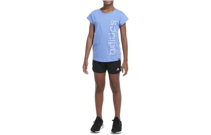 Adidas Adidas Kids T Shirts Crew Neck Moderate