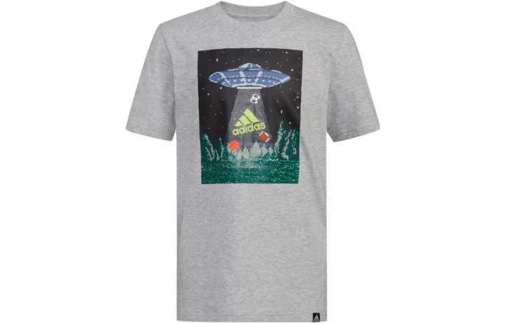 Adidas Adidas Kids T Shirts Crew Neck Moderate