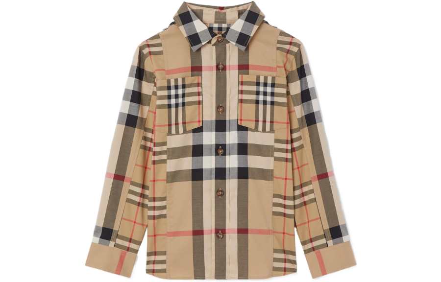 Burberry Shirt Archive Beige Kids'
