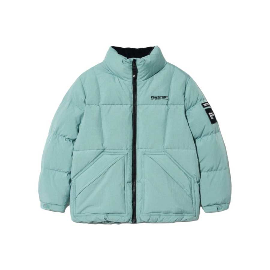 FILA KIDS Down Jacket Dark Green Teenagers