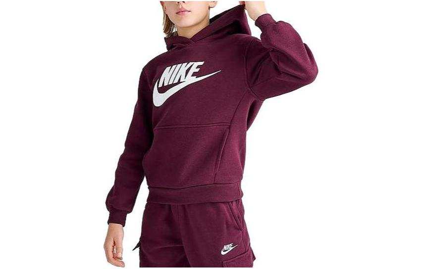 Nike Nike PORTSWEAR CLUB Sweatshirt Brick Red Kids'