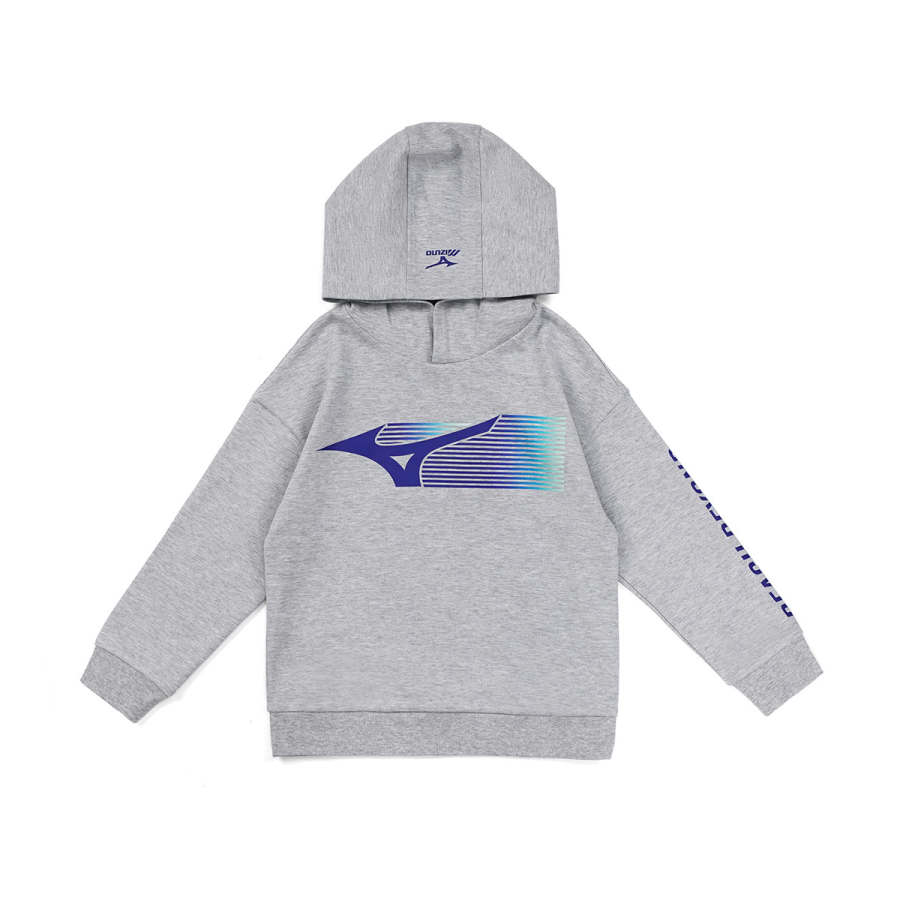 Mizuno Kids Sweatshirts Hooded Thickened