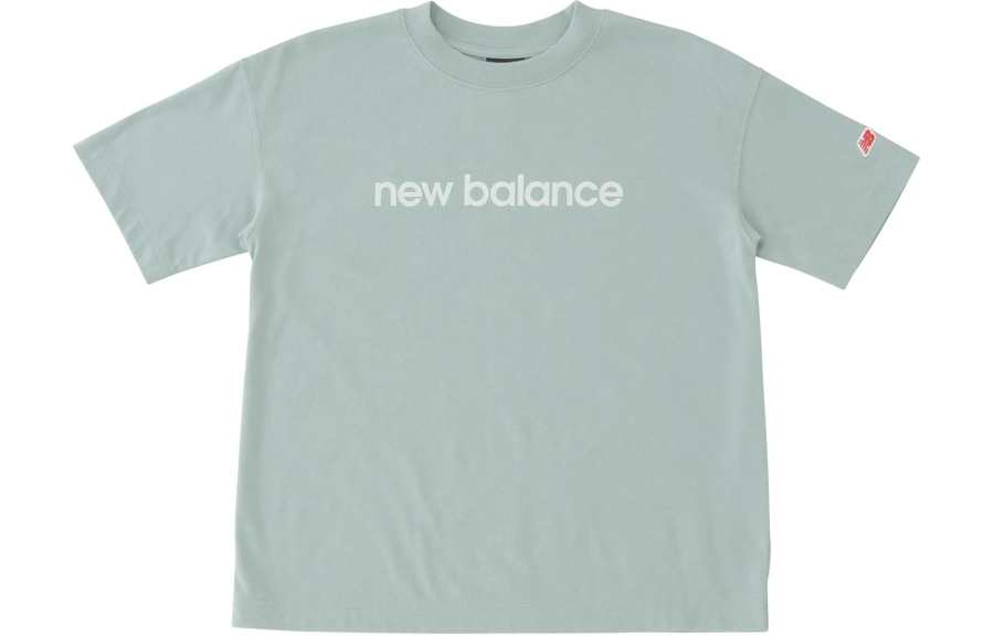 New Balance New Balance T Shirt Pink Blue Teenagers